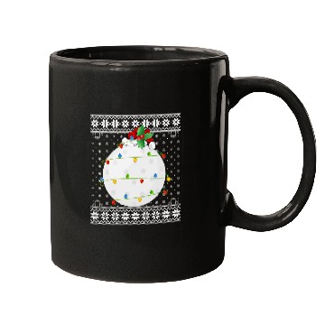 Discover Hockey Player Ugly Christmas Mugs