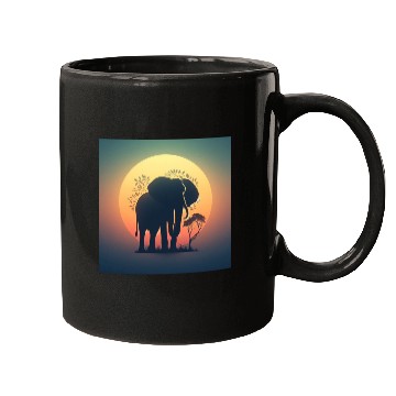 Discover Elephant Graphic Mugs