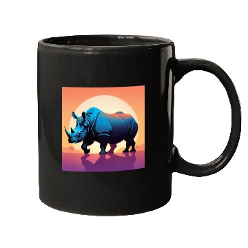 Discover Rhinoceros - 01 Mugs