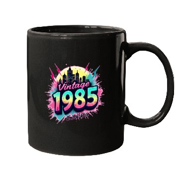 Discover vintage 1985 limited edition Mugs