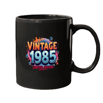 Discover vintage 1985 limited edition Mugs