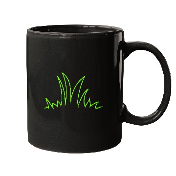 Discover Meadow Many Grasses Blades Of Grass Green Nature Mugs