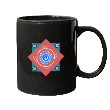 Discover Sea World Mandala Mugs
