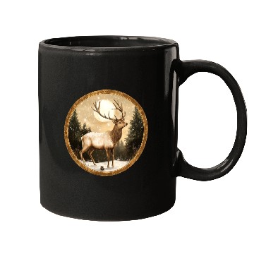 Discover Deer Christmas / Santa Claus deer Mugs
