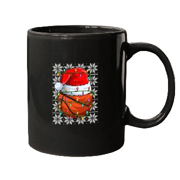 Discover Basketball Christmas Lights Mugs
