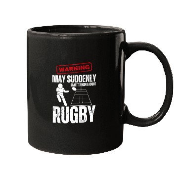 Discover Rugby Player Warning May Suddenly Start Talking Mugs