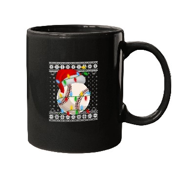 Discover Baseball Christmas Mugs