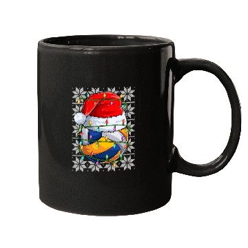 Discover Volleyball Christmas Lights Mugs