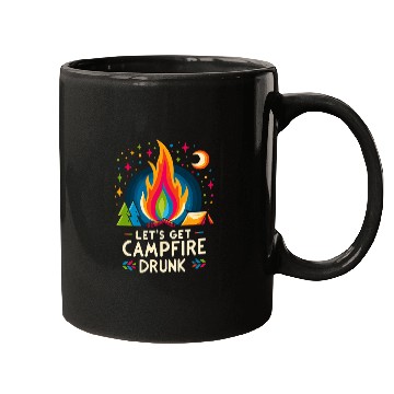 Discover Let's Get Campfire Drunk 7 Mugs
