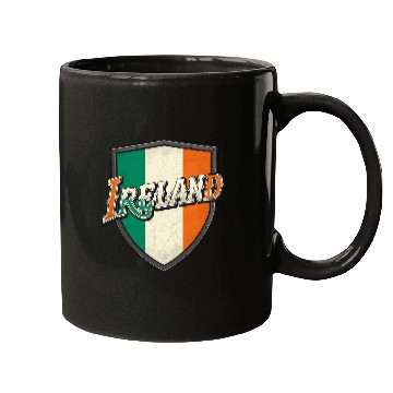 Discover Ireland Flag Mugs