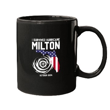 Discover I survived Hurricane Milton October 2024 Florida Mugs