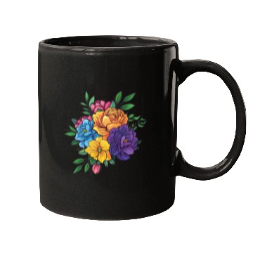 Discover Flower Bouquet Flowers Flowers Mugs