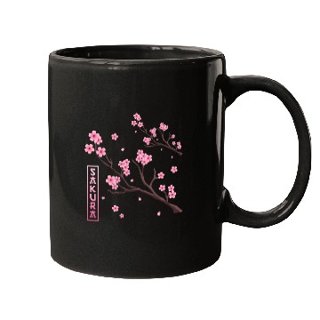 Discover Cherry Blossom Japan Harajuku Manga Japan Sakura Mugs