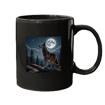Discover animal wolf Mugs