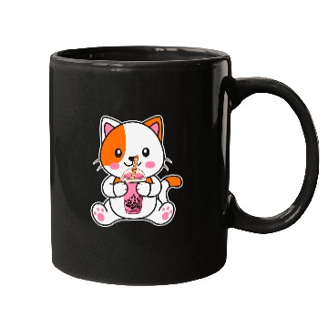 Discover strawberry cat Mugs