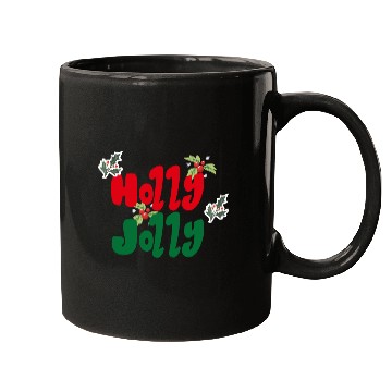 Discover holly jolly Christmas Mugs