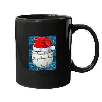 Discover Golf Ball Christmas Lights Mugs