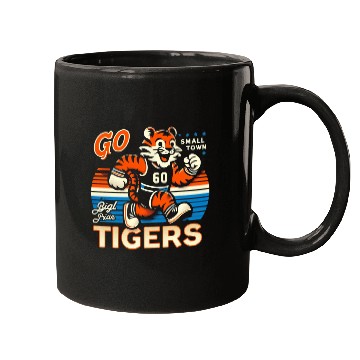 Discover Small Town, Big Pride: Go Tigers! Mugs