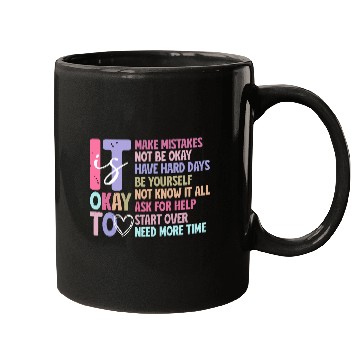 Discover Be Yourself - Embrace Mistakes Mugs