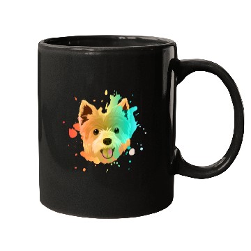 Discover Yorkshire Terrier Colorful Mugs
