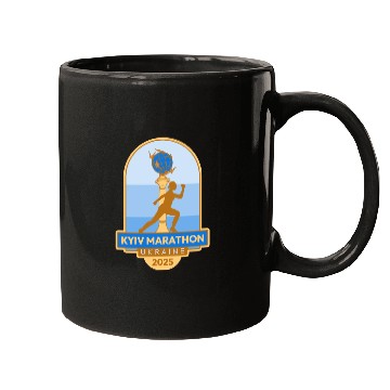 Discover Kyiv Marathon – 2025 – Ukraine Mugs