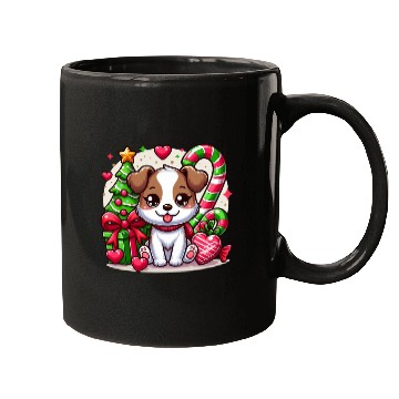 Discover FUNNY CHRISTMAS DOG Mugs