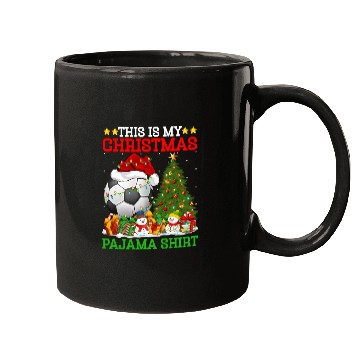 Discover Soccer Christmas Tree Lights Mugs