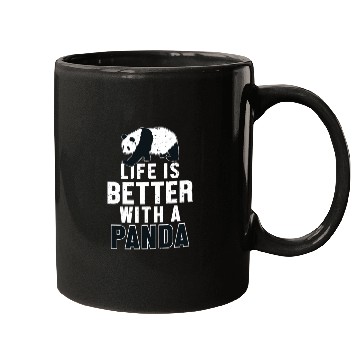 Discover Life is Better with a Panda Panda Bear Friend Mugs