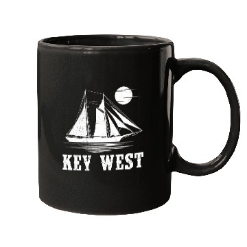 Discover KEY-WEST FLORIDA Sailing Sunshine-State West Keys Mugs