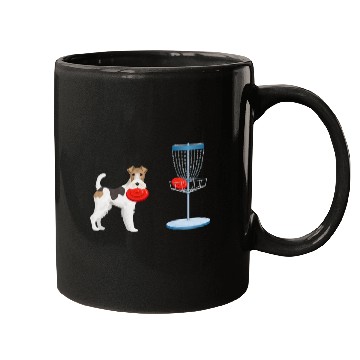 Discover Dog Who Plays Disc Golf - Disc Golf Dog Mugs