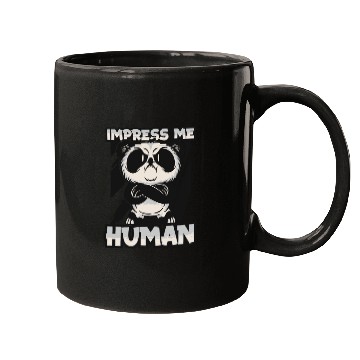 Discover Impress Me Human Panda Bear Friend Giant Panda Mugs