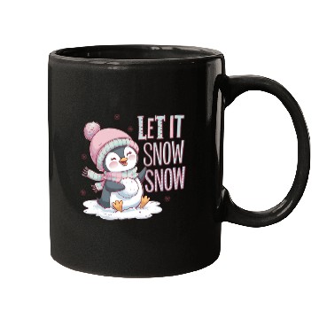 Discover Let It Snow Snow, Christmas Snowman Mugs