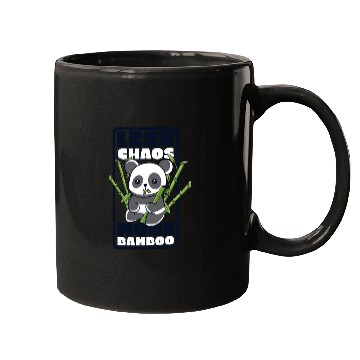 Discover Less Chaos More Bamboo Panda Bear Friend Lover Mugs