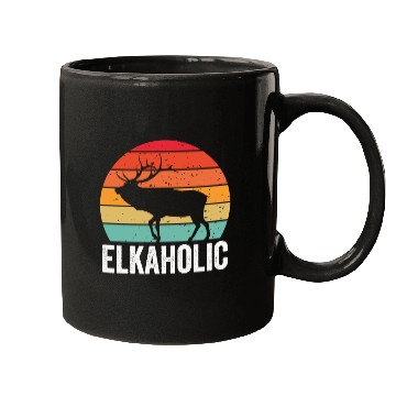Discover Elk Hunting Elkaholic Hunters Mugs