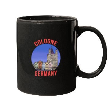Discover Cologne Germany Mugs