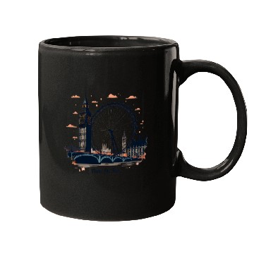Discover London Landmarks Time for Tea Mugs