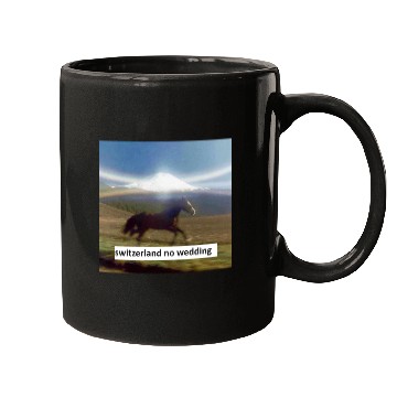 Discover horse switzerland no wedding Mugs