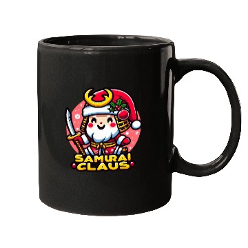Discover Samurai Claus V1 Mugs