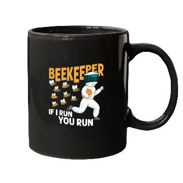Discover Beekeeper If I Run, You Run Beekeeping Apiarist Mugs