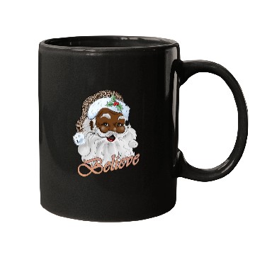 Discover Black Santa, Merry Christmas Mugs