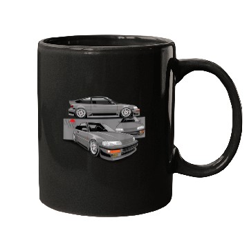 Discover 90s JDM CR Hatch Car Graphic Mugs