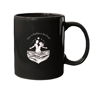 Discover Love as Endless as the Ocean Mugs