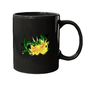 Discover Green Dragon Mugs