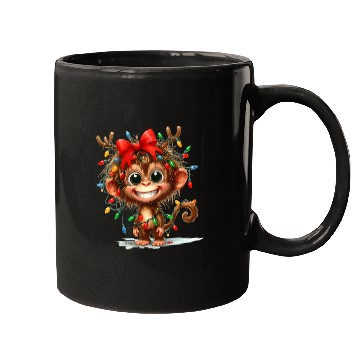 Discover Christmas Merry Christmas For Gift Monkey Mugs