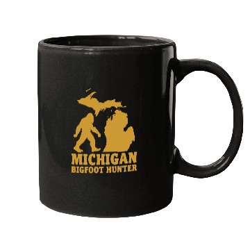 Discover Michigan Bigfoot Hunter - Sasquatch enthusiasts Mugs