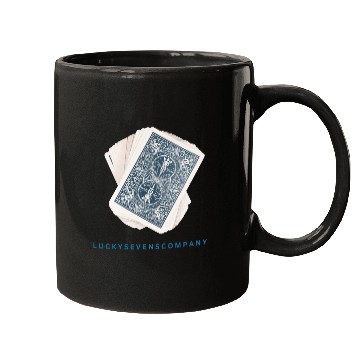 Discover Blue Deck Design Mugs
