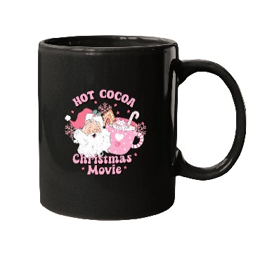 Discover HOT COCOA CHRISTMAS MOVIE Mugs