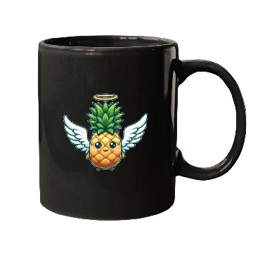 Discover Angel Pineapple with Wings Fruity Mugs