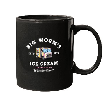 Discover Big Worm s Ice Cream Whatchu Want Mugs