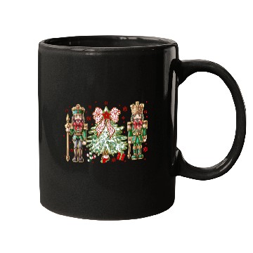 Discover Green Floral Nutcrackers Mugs